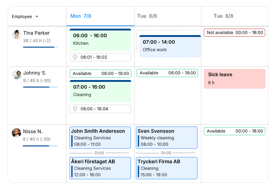 BOS screenshot